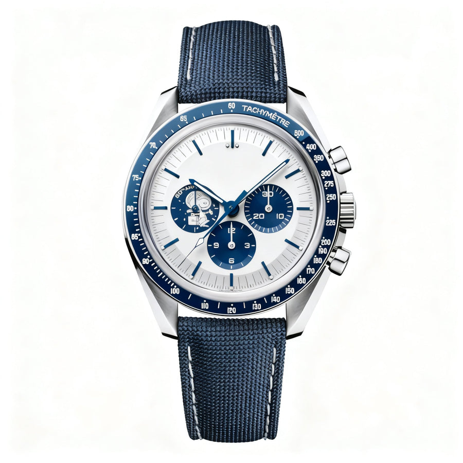 Reloj elegante en color plata