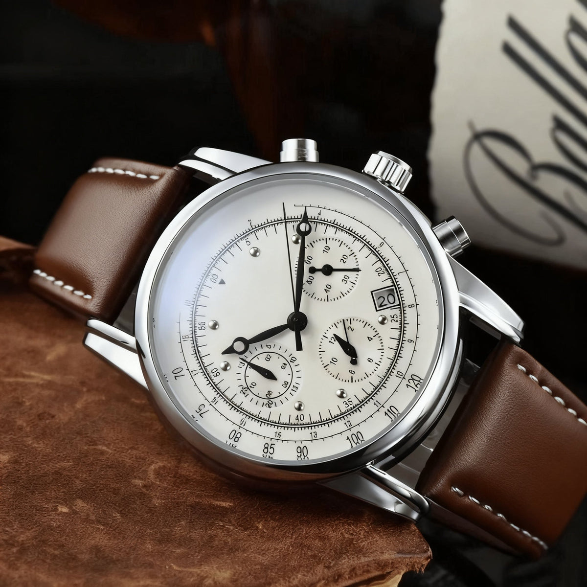 Reloj elegante de pulsera para hombre